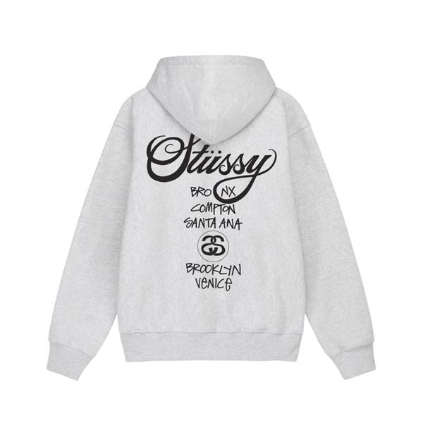 Stussy World Tour Zip Hoodie