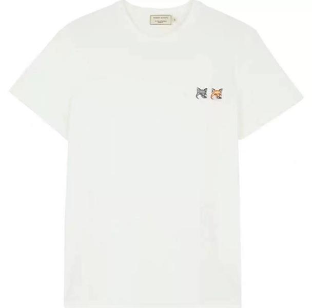 Maison Kitsune Double Fox Head Tee
