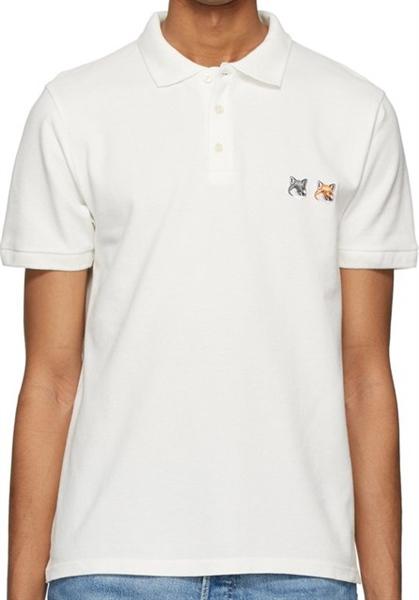 Maison Kitsune Double Fox Head Polo