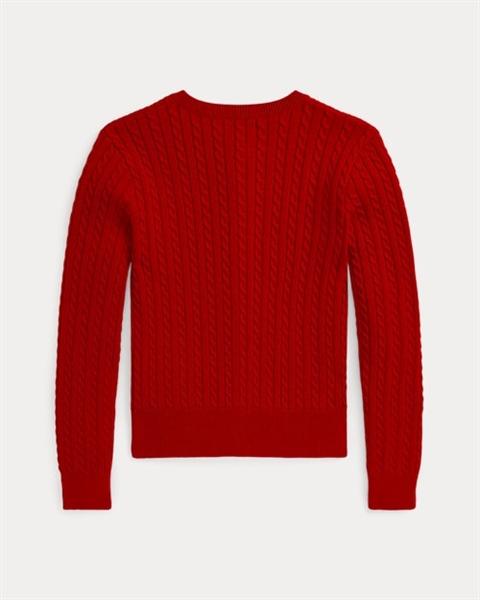 Ralph Lauren Mini Cable Cotton Cardigan