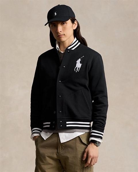Ralph Lauren Big Pony Fleece Baseball Jacket