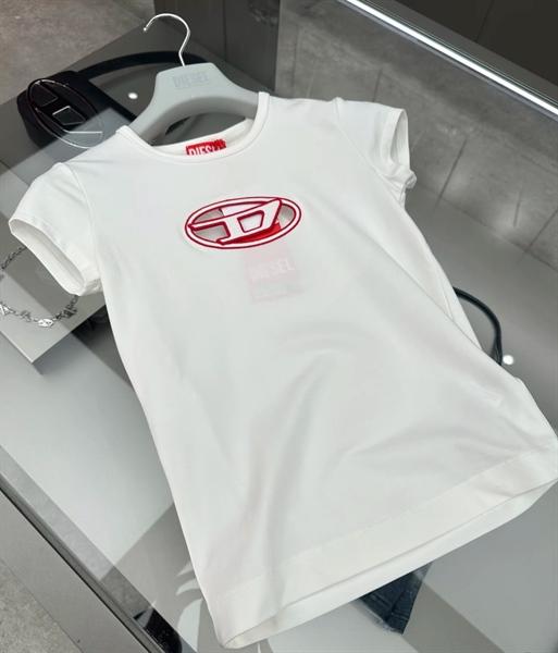 Diesel T-Angie Cut Out Logo tee