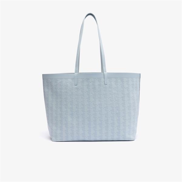 Lacoste Zely Coated Canvas Monogram Tote Bag