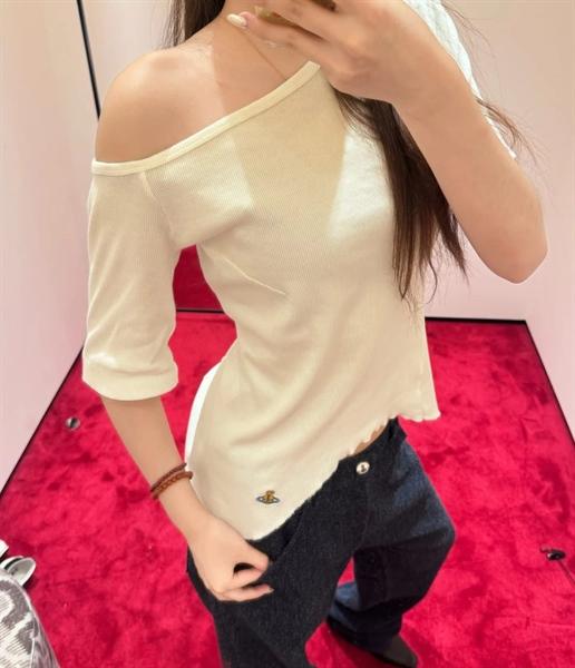 Vivienne Westwood Orgy Shoulder T-Shirt White