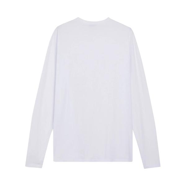 Maison Kitsune Fox Head Patch Long Sleeve T-Shirt