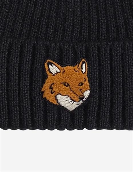 Maison Kitsune Bold Fox Head Beanie