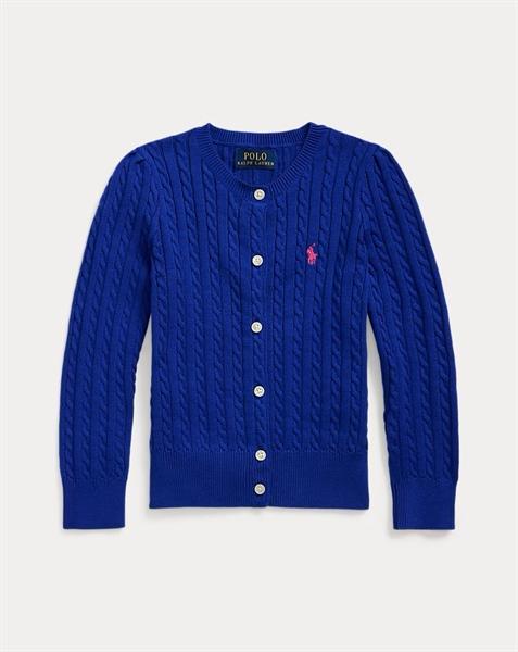 Ralph Lauren Mini Cable Cotton Cardigan