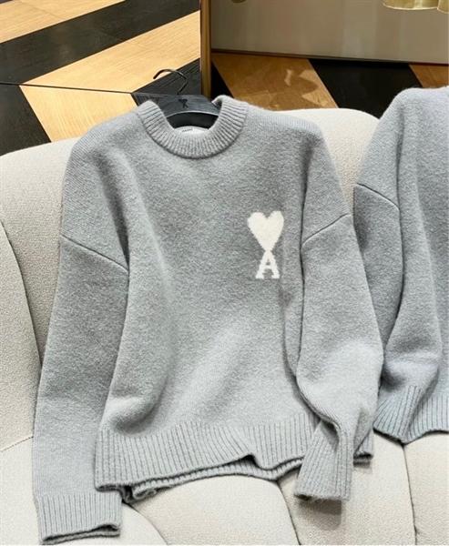 Ami Paris Big Heart Sweater