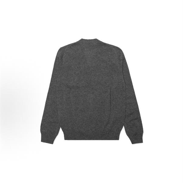 CDG Double Heart V-Neck Cardigan