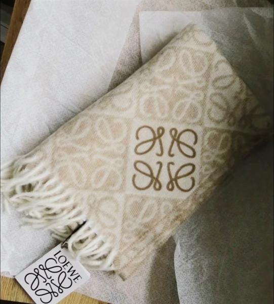 Loewe Anagram Wool Cashmere Scarf SS26