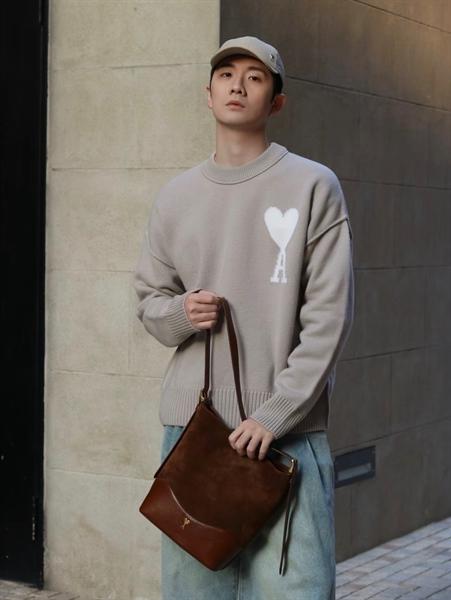 Ami Paris Big Heart Sweater