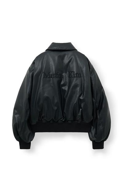Matin Kim Faux Leather Jacket