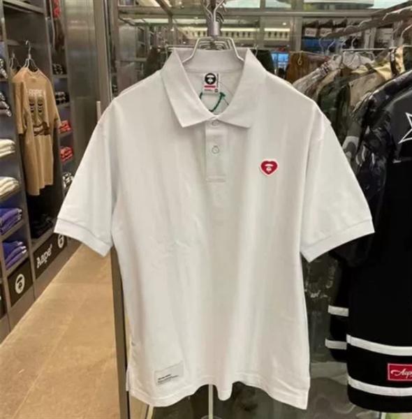 AAPE Heart Logo Polo