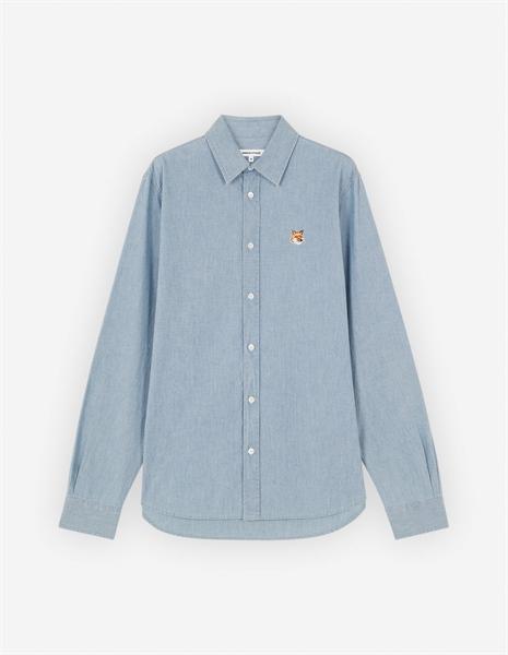 Maison Kitsune Fox Head Logo Classic Shirts