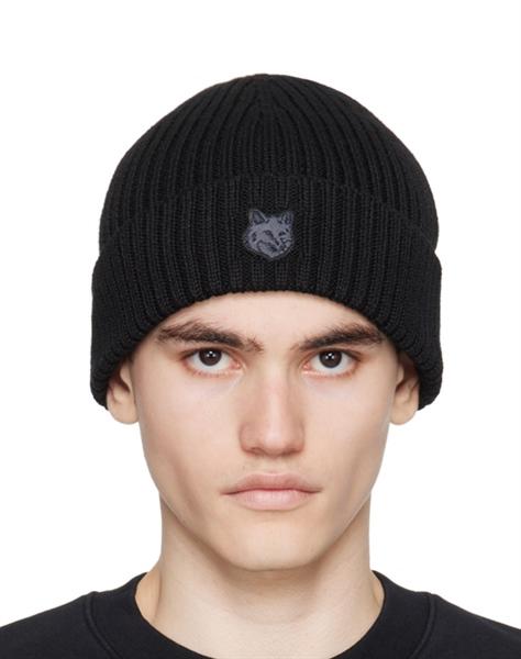 Maison Kitsune Bold Fox Head Beanie
