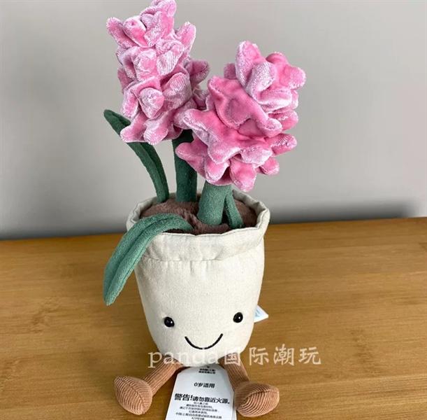 Jellycat Pink Flower Pot