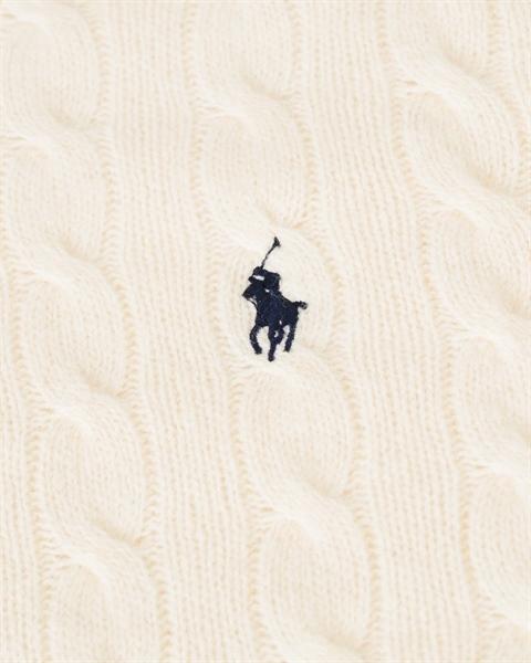 Ralph Lauren Quarter Zip Cable Knit Sweater