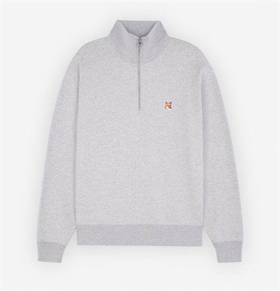Maison Kitsune Quarter Half Zip Sweater