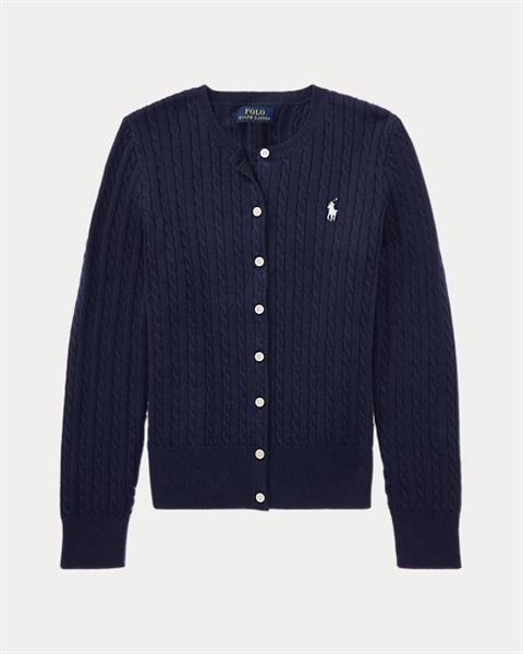 Ralph Lauren Mini Cable Cotton Cardigan