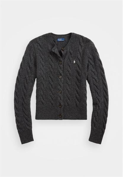 Ralph Lauren Cable Knit Wool Cashmere Cardigan