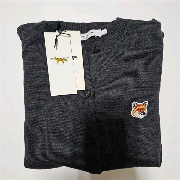Maison Kitsune Fox Head Patch Classic Cardigan