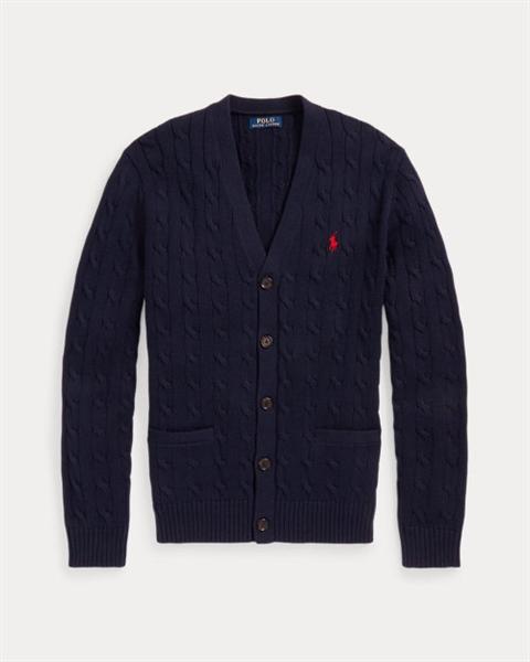 Ralph Lauren Cable Knit Cotton Cardigan ( Man )