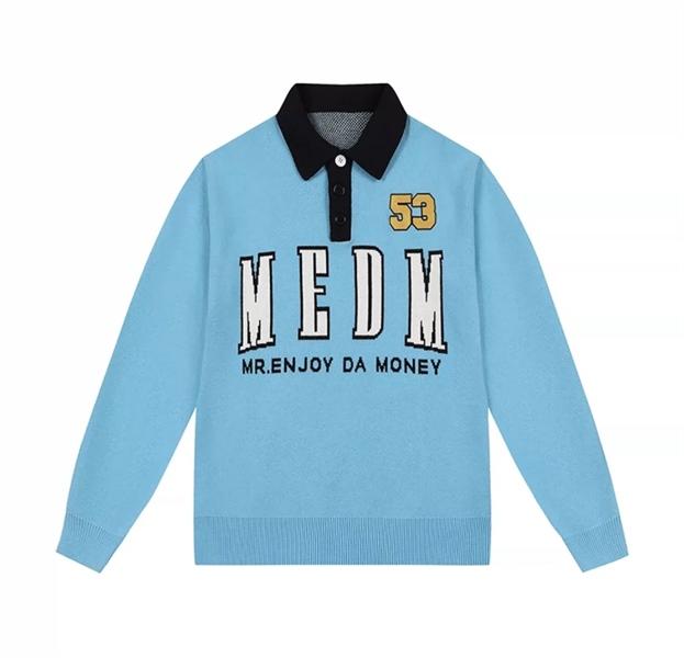 MEDM Knit Long Sleeves Polo