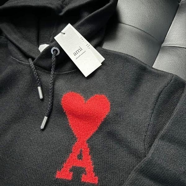 Ami Knit Sweater Black