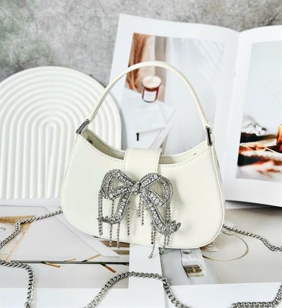 Self Portrait Crescent Bow Bag