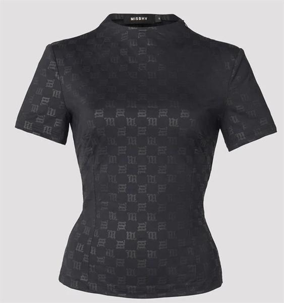 MISBHV Monogram Print Fitted Tee