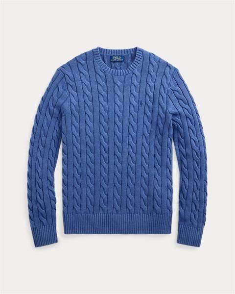 Polo Ralph Lauren Cable-Knit Garment-Dyed Cotton Jumper