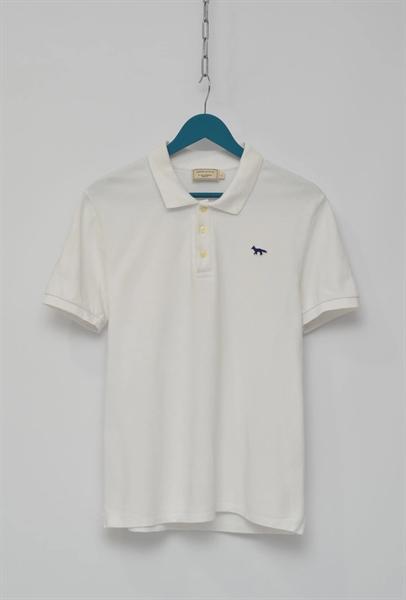 Maison Kitsune Cotton Fox Patch Polo