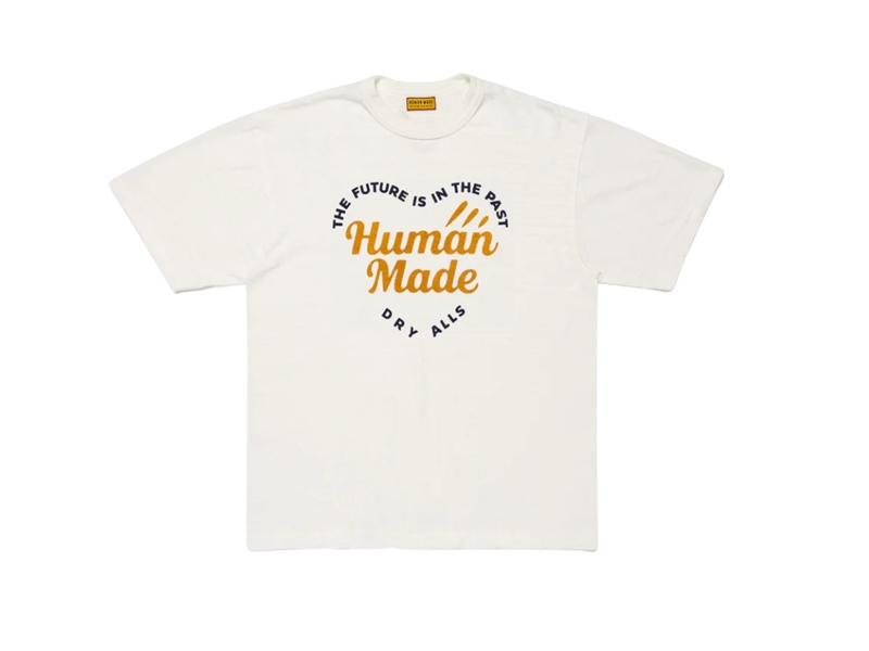 Human Made Yellow Heart Logo Tee