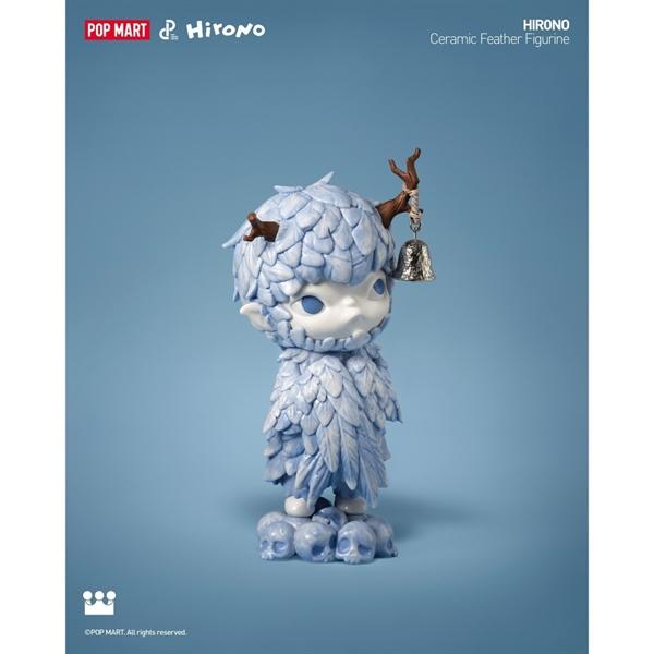 POPMART Hirono Ceramic Feather 400%