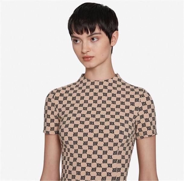 MISBHV Monogram Print Tee