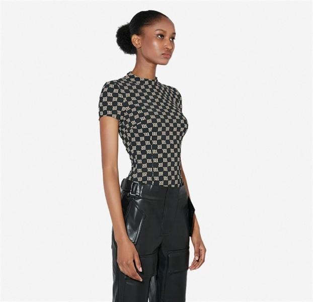 MISBHV Monogram Print Tee