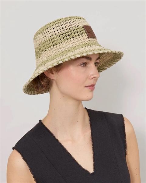 Horizontal Striped Bucket Hat