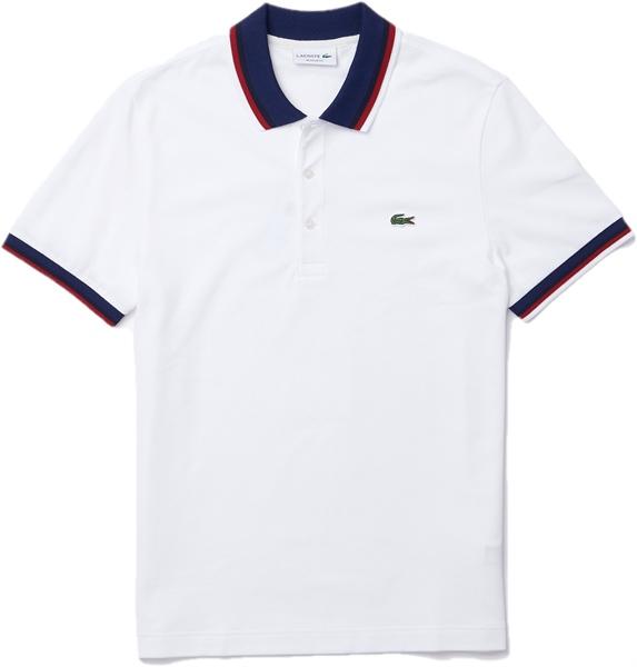 Lacoste 3 Stripes Collar Polo