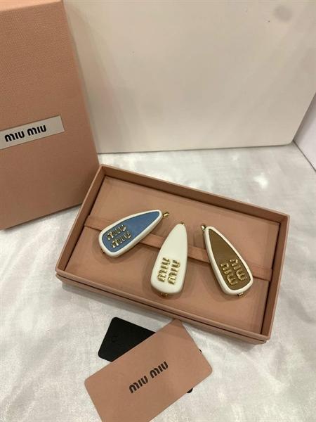 MiuMiu Hair Clip Set