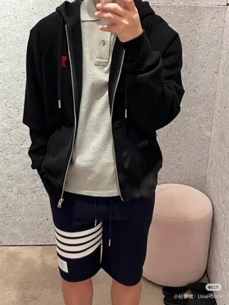 Ami Paris Full Zip Hoodie