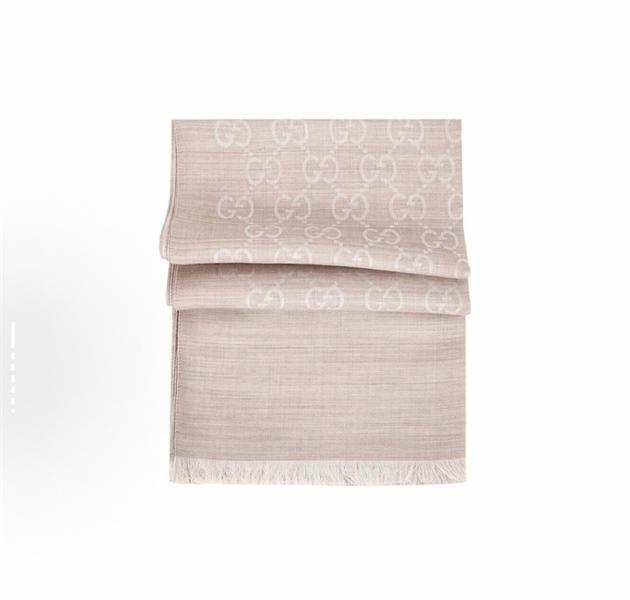 Gucci Muffler Stole Beige Scarf
