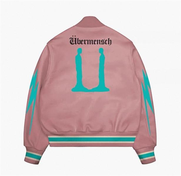 Ubermensch Varsity Pink Jacket