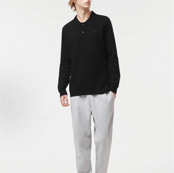 Lacoste Cotton Knit Longsleeves Polo