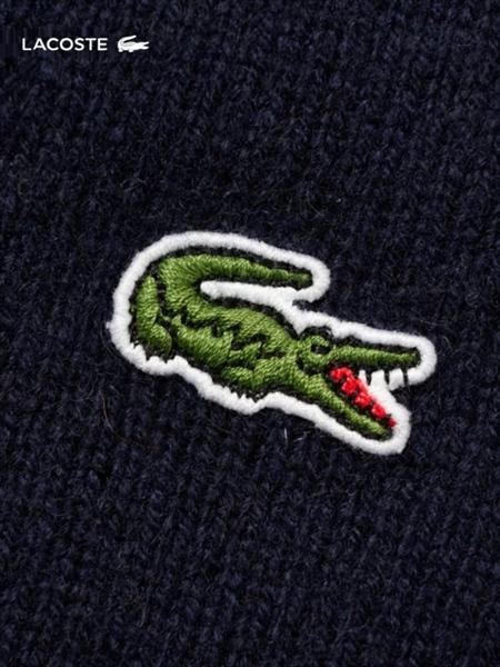 Lacoste Knit V-Neck Cardigan