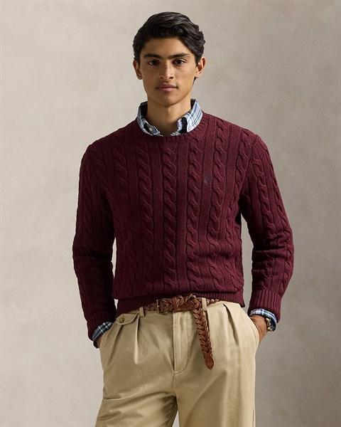 Ralph Lauren Cable Knit Cotton Sweater