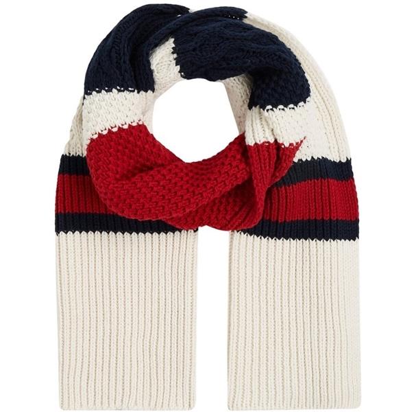 Tommy Hilfiger Premium Cable Knit Scarf