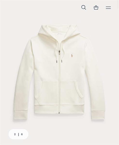 Ralph Lauren Double-Knit Full-Zip Hoodie