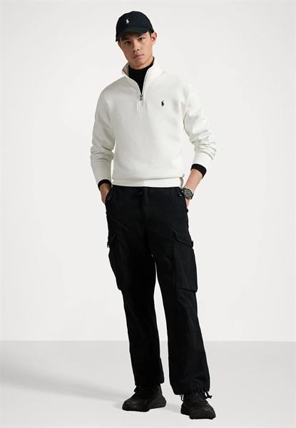 Ralph Lauren Double Knit Quarter Zip Sweater