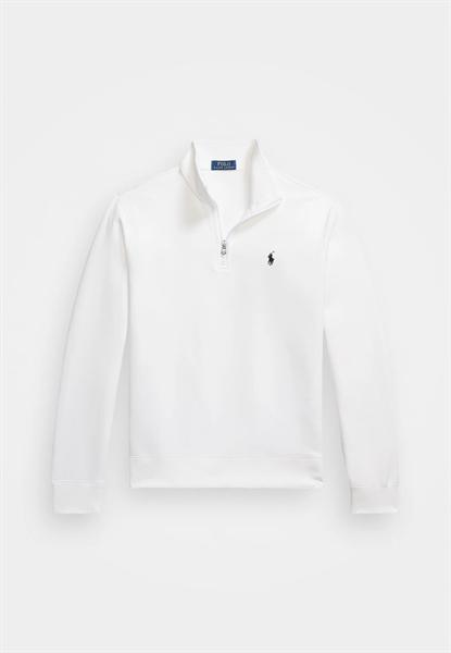 Ralph Lauren Double Knit Quarter Zip Sweater