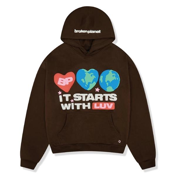 Broken Planet It Starts With Luv Hoodie